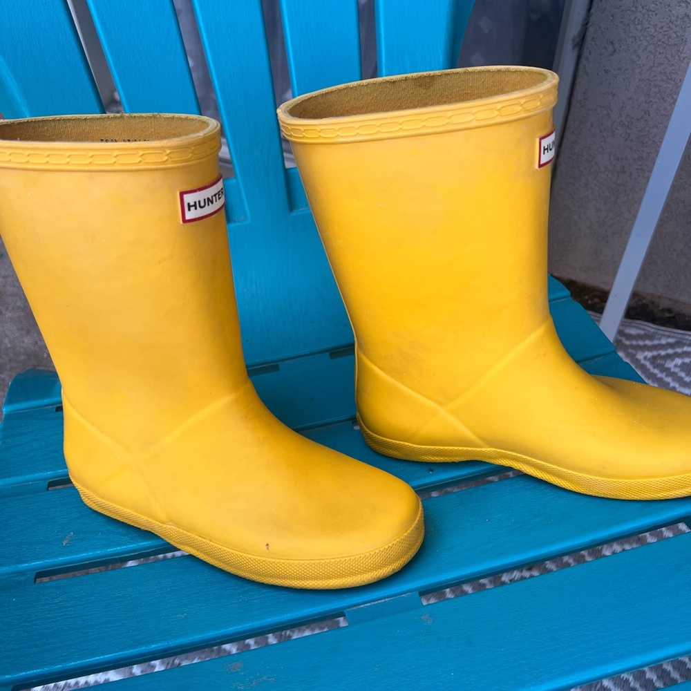 Little Girls Hunter Boots size 13-1